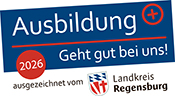 „Ausbildung – Geht gut bei uns!“ 2026 – Auszeichnung vom Landkreis Regensburg