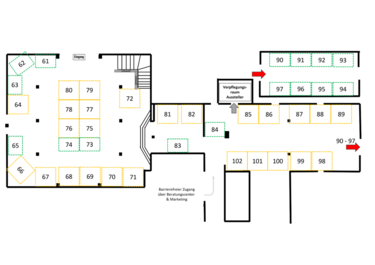 Standplan Spiegelaula