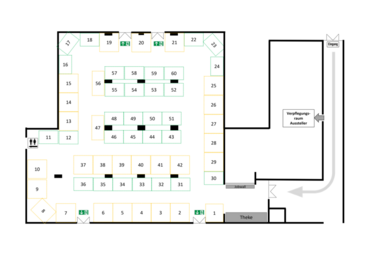 Standplan Bibliothek