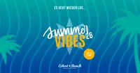 Einladung zum Sommerstart: Der Eckert Beach öffnet wieder und startet mit den „Summer Vibes“ in die neue Saison.