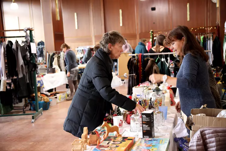 Campus-Flohmarkt der Eckert Schulen- Herbst 2019 - für eifrige Besucher und Schnäppchenjäger ist der Eintritt wie gewohnt frei.